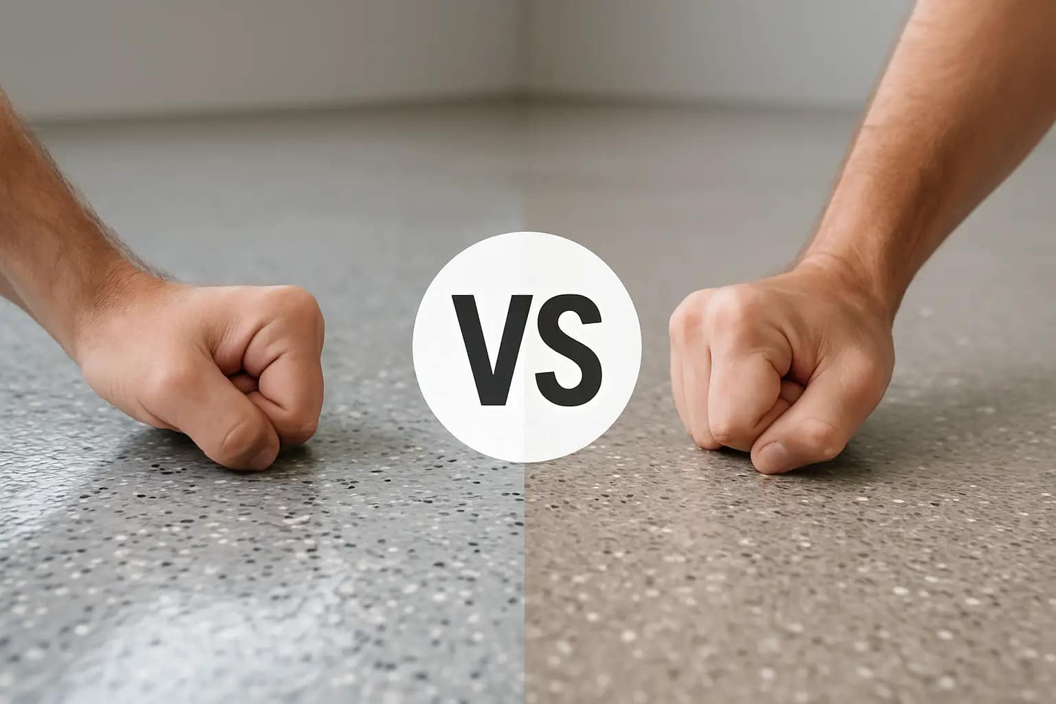 Epoxy vs Polyaspartic Floors: What Holds Up