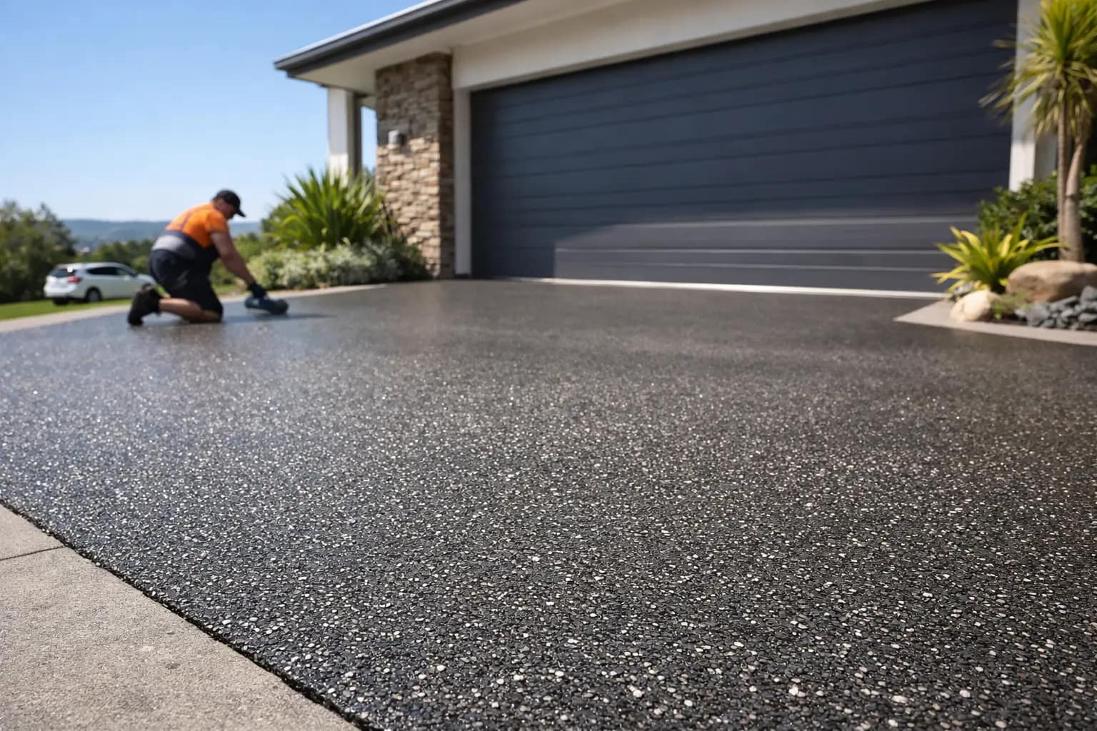 Non-Slip Epoxy Driveway Coating Sydney