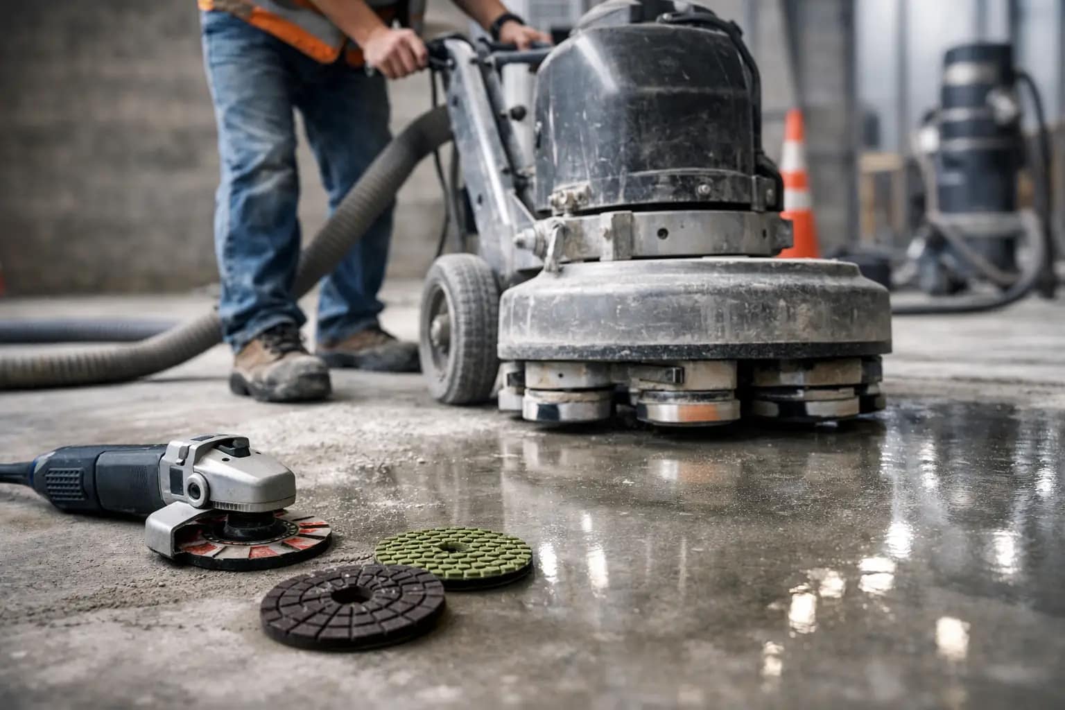 How to Grind and Polish Concrete Properly