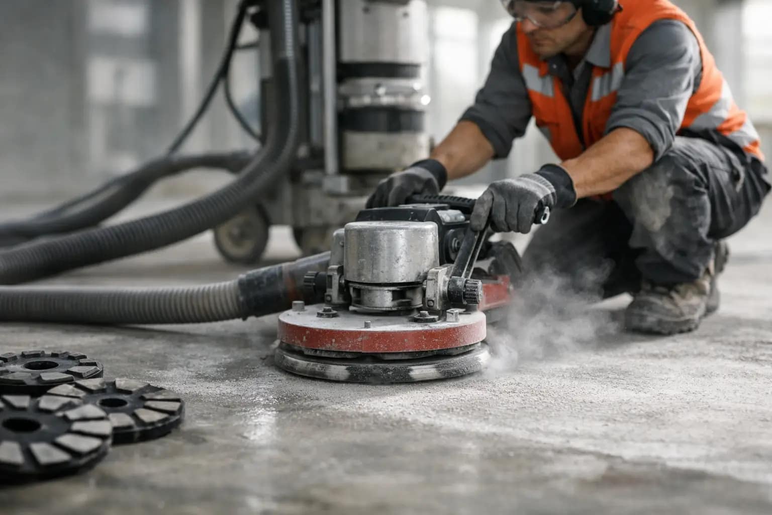 How to Grind Concrete Floors Properly