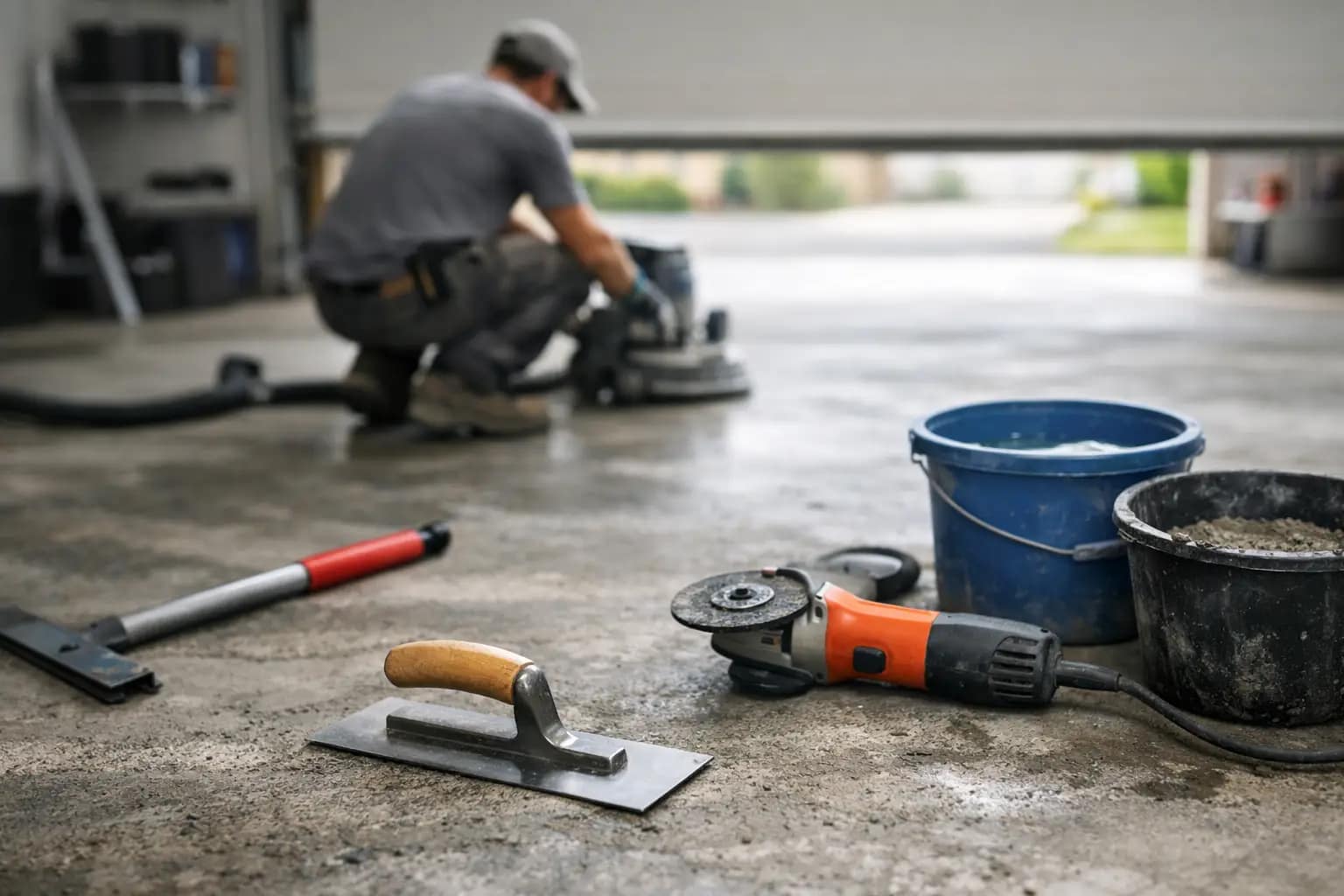 How to Prepare Garage Concrete Properly