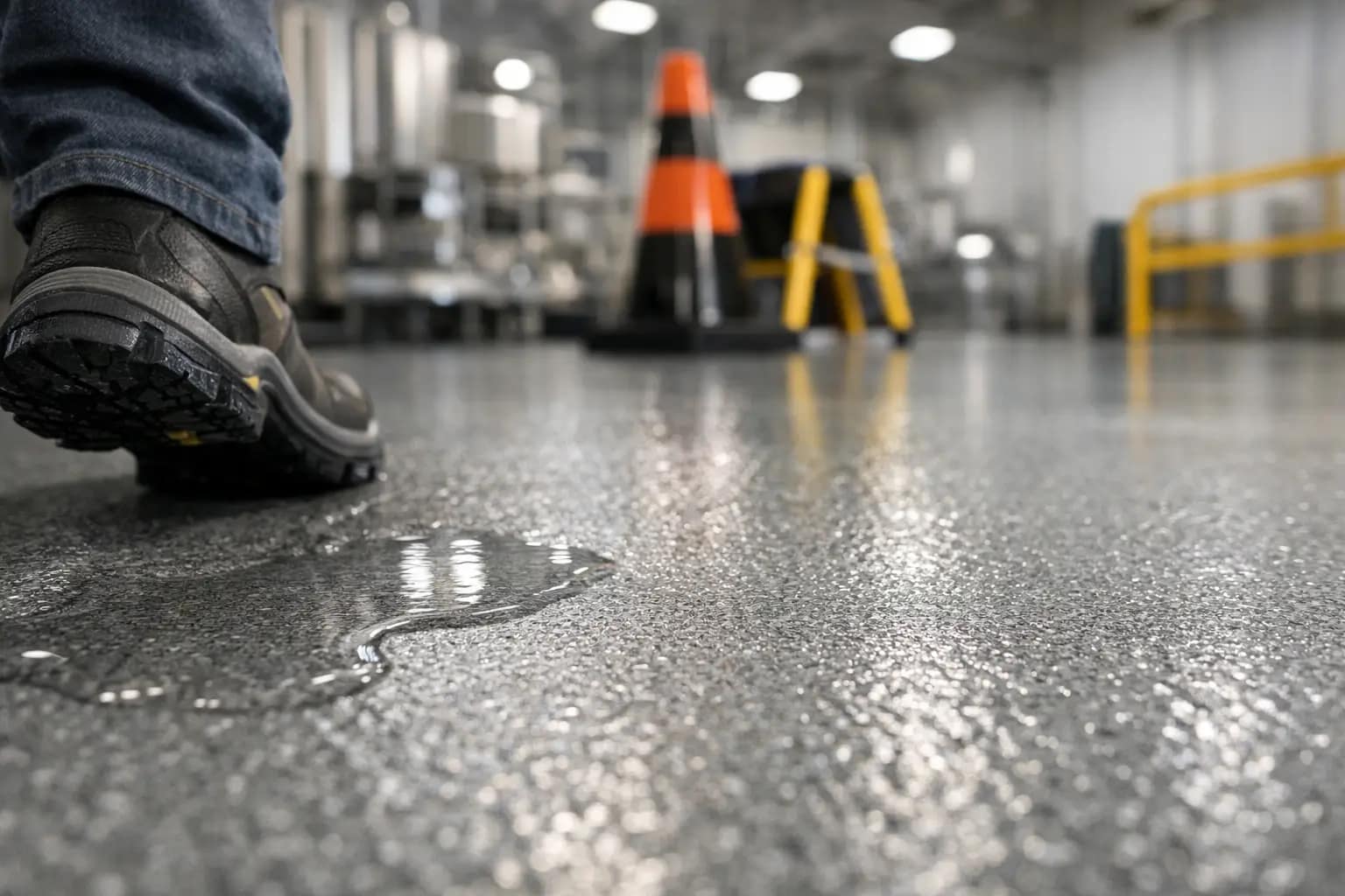 Non Slip Epoxy Flooring for Safer Surfaces
