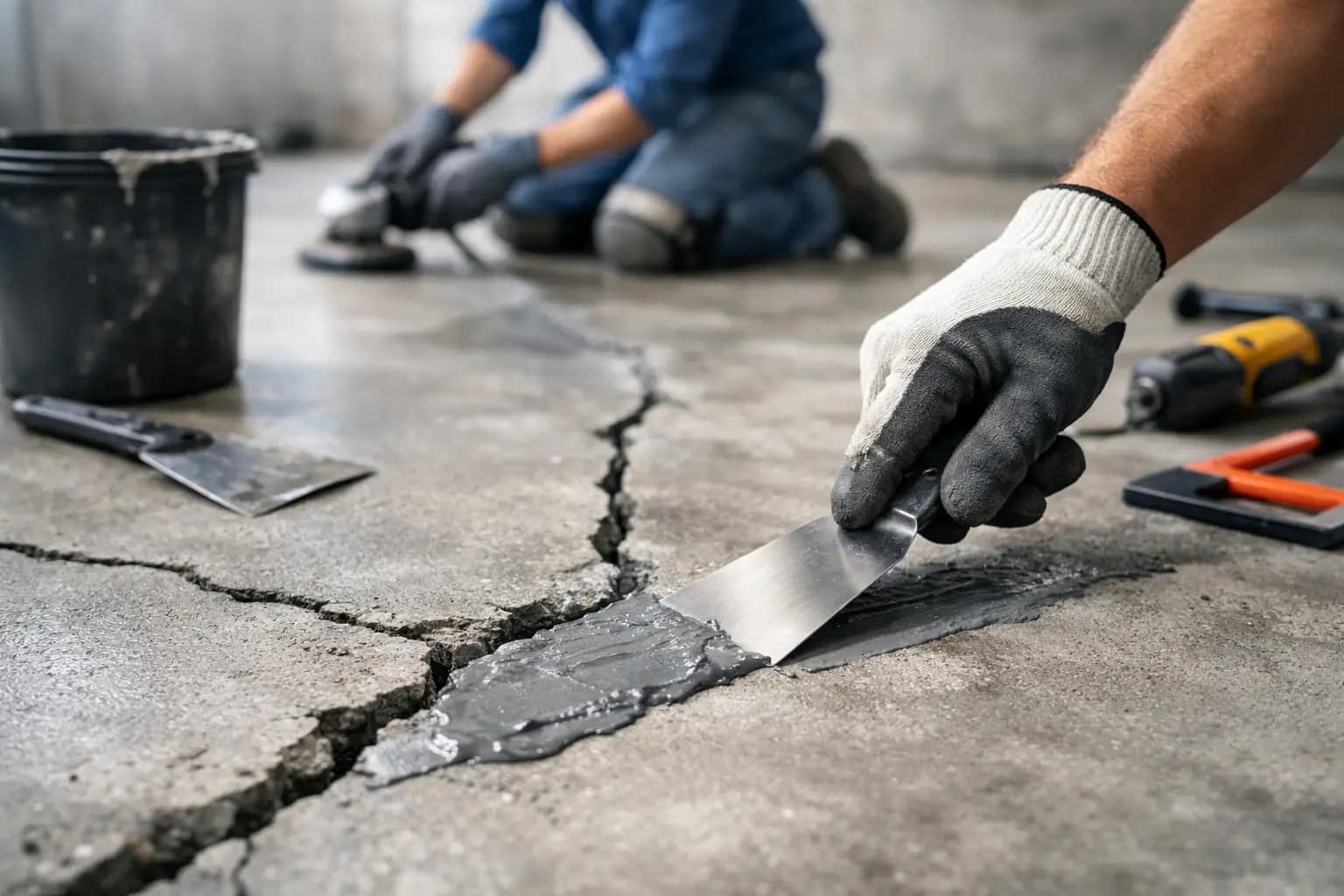 Repair Cracked Concrete Floor Services