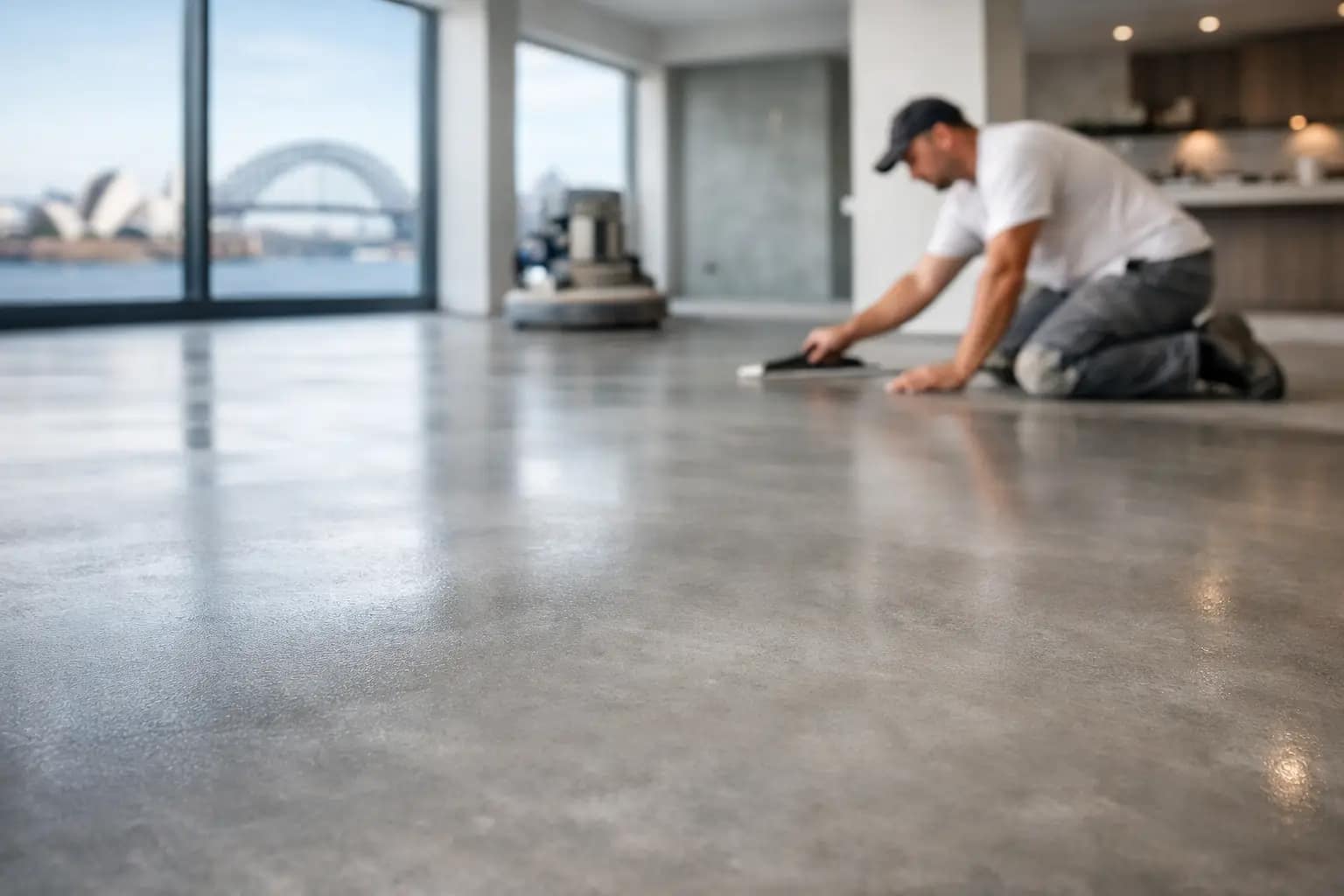 Skim Coat Concrete Floor Services Sydney