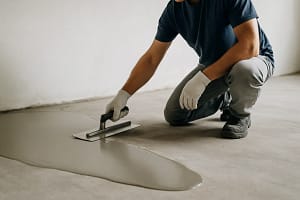 Skim Coating Concrete Floors That Stay Flat
