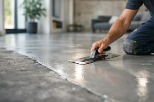 Skim Coat Concrete Floor: When It Makes Sense