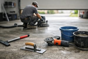 How to Prepare Garage Concrete Properly