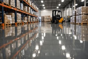 Warehouse Epoxy Flooring That Lasts