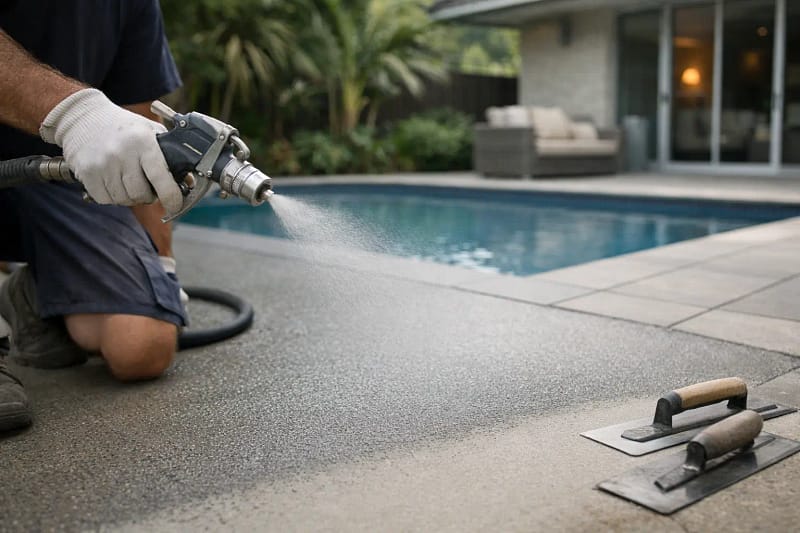 Spray-On Concrete Coating Sydney